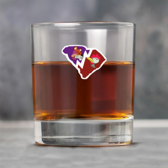 Discover SC House Divided Rock Glasses
