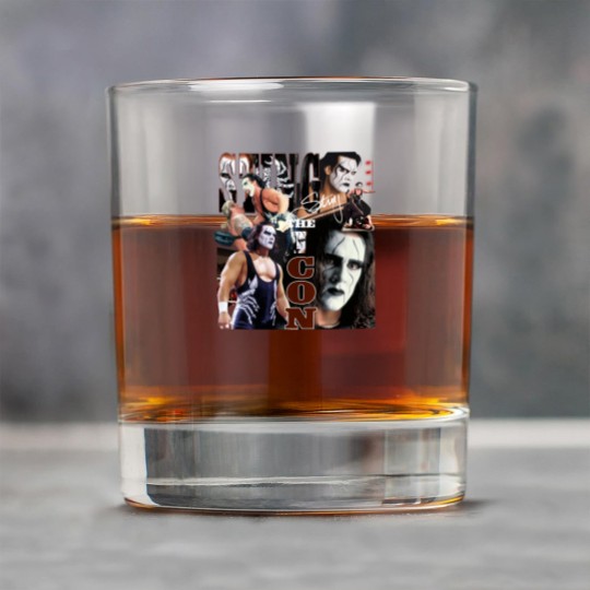 Discover Sting Wrestling Rock Glasses Freakin Wrestler Retro Vintage Rock Glasses