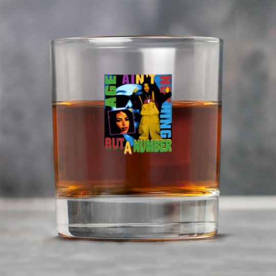 Discover Aaliyah Rock Glasses - Age Ain't Nothing But A Number vntg rap Rock Glasses 90s 2000's rnb