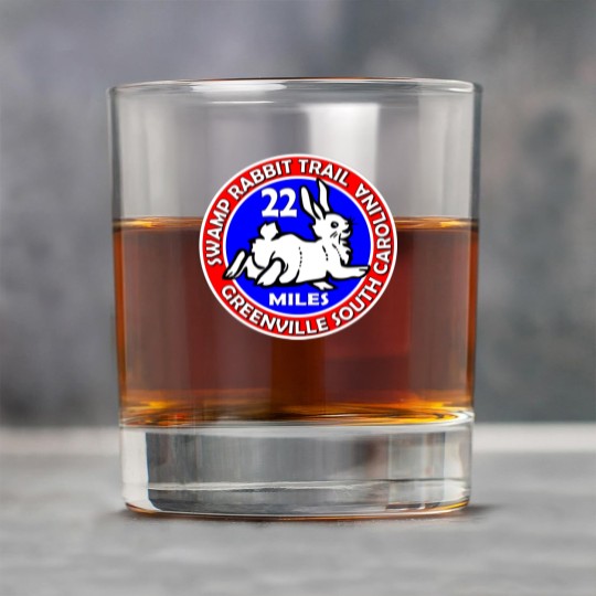 Discover Swamp Rabbit Trail from Greenville to Travelers Rest, SC 22 mile Classic(3) Rock Glasses