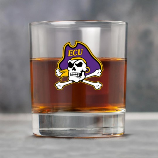 Discover East Carolina-Pirates-Logo Rock Glasses