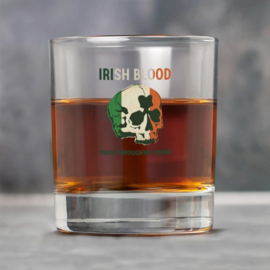 Discover Irish Blood run through my Veins Rock Glasses