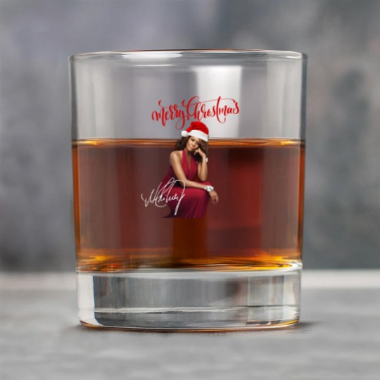 Discover Merry Christmas Whitney Houston Rock Glasses