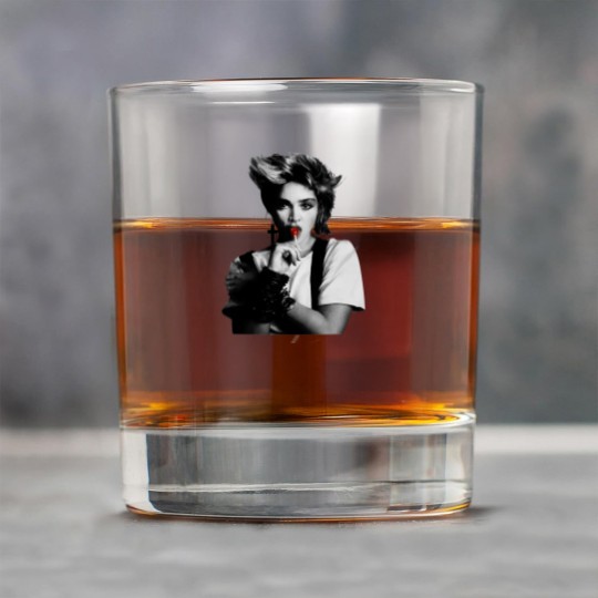 Discover Cool Madonna Lollipop Tour Cotton White Rock Glasses