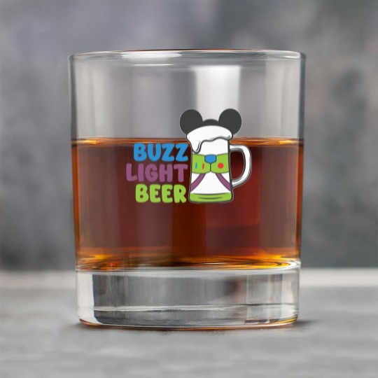 Discover Buzz Light Beer Unisex Jersey Short Sleeve Rock Glasses