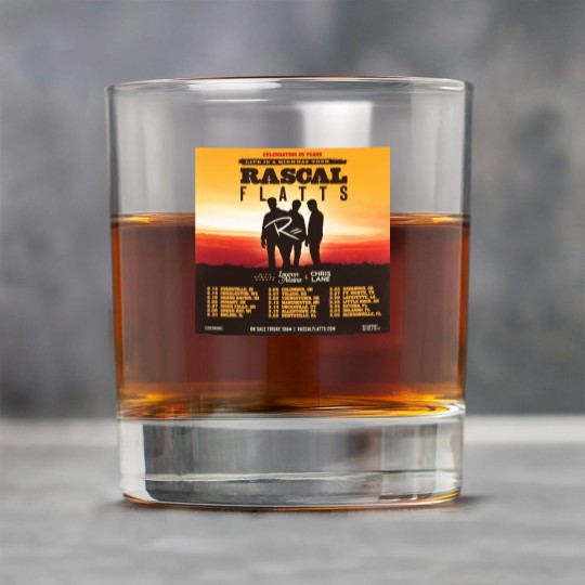 Discover Rascal Flatts Anniversary Life is a Highway Rock Glasses