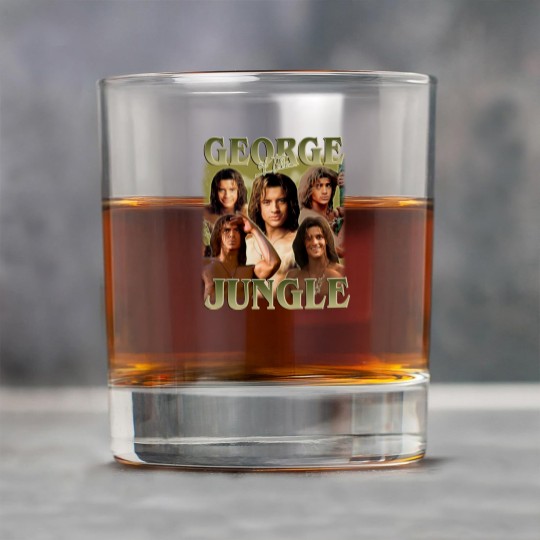 Discover George Of The Jungle Rock Glasses | Vintage George Of The Jungle Rock Glasses
