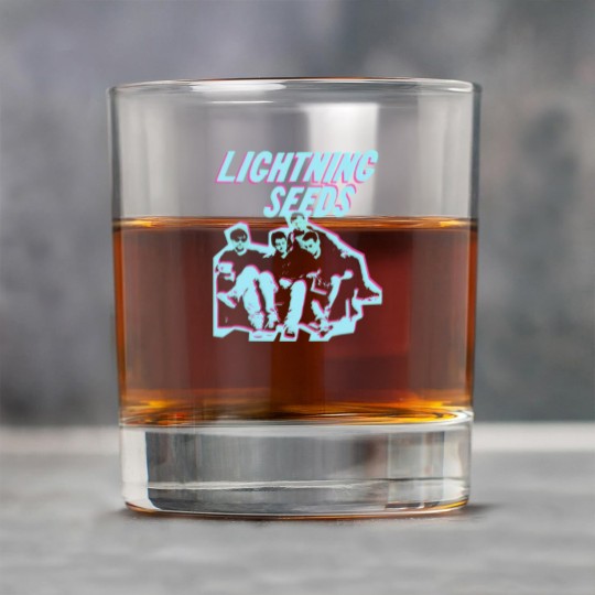 Discover Lightning Seeds Distressed Vintage Style 90s Classic Rock Glasses