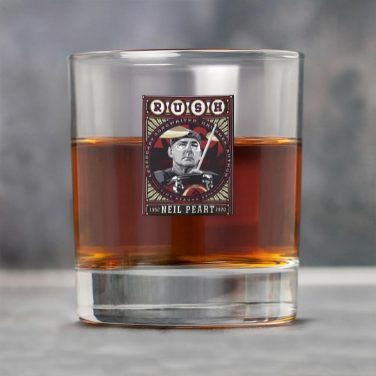 Discover Rush Neil Peart Rock Glasses,  Rush Band Rock Glasses, Rush Fans gift Rock Glasses, Rock Lovers Rock Glasses
