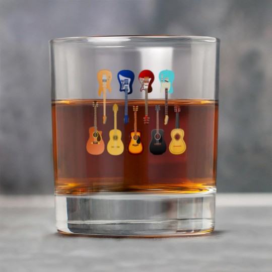 Discover Guitar T- Rock Glasses Many guitars T- Rock Glasses Rock Glasses