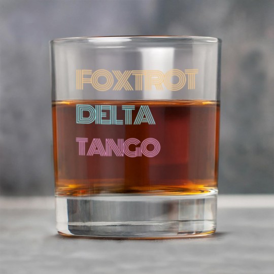 Discover Subtle Anti Trump Rock Glasses, Foxtrot Delta Tango Rock Glasses, Political Protest Rock Glasses