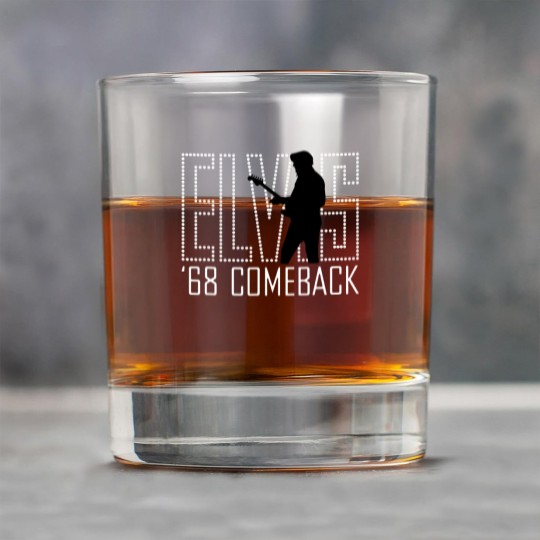 Discover Elvis Presley  68 Comeback Red Sign Rock Glasses