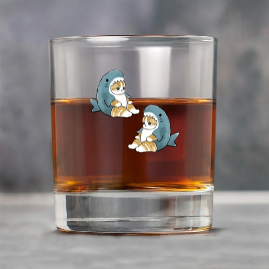 Discover mofu sand 004-2cute cat kitty meeeeow SHARK Rock Glasses