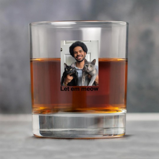 Discover Let Em Meow Jarrett Allen Rock Glasses, Unisex Rock Glasses, Unisex Men & Women