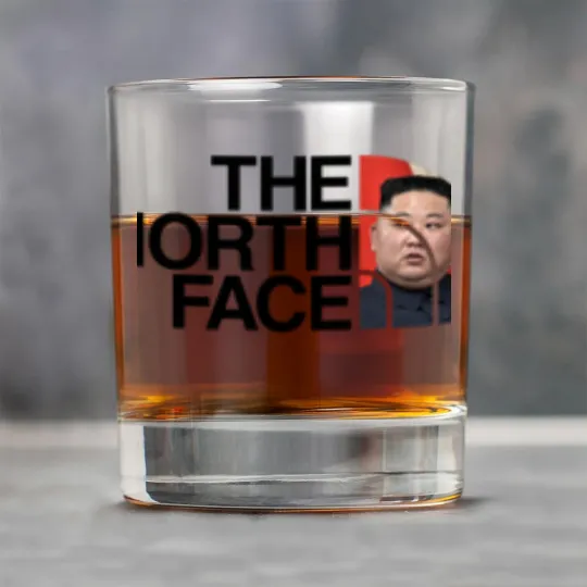 Discover North Face Hijacked Unisex Rock Glasses, Kim Jong Un Parody Rock Glasses, Funny Gift, Black Humor, Memes, meme Rock Glasses