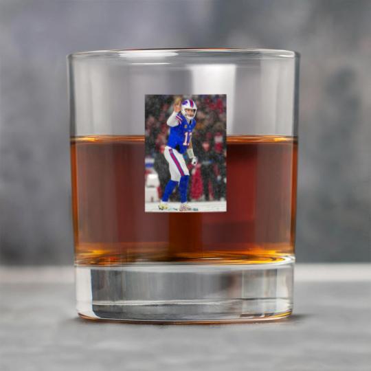 Discover Josh Allen Football Rock Glasses, Buffalo Fan Gift