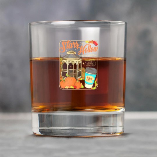 Discover Stars Hollow Connecticut  Color Rock Glasses, 1779 Rock Glasses, Gilmore Girls Rock Glasses, Autumn Rock Glasses, Lukes Diner Rock Glasses, Gilmore Girls Rock Glasses