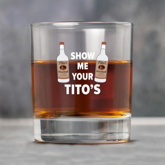 Discover TITOS Vodka Rock Glasses - Tito Vodka Handmade Unisex