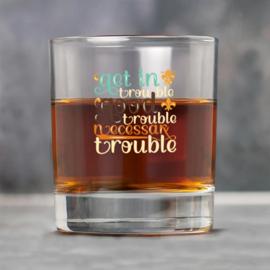 Discover Good Trouble Necessary Trouble John Lewis Rock Glasses