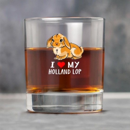 Discover I love my holland lop Rock Glasses Rock Glasses