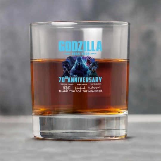 Discover God zilla 1954-2024 70th Anniversary Thank You Rock Glasses, God zilla Rock Glasses