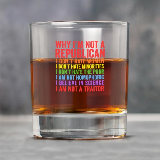 Discover Why I'm Not A Republican - Democrat - Rock Glasses