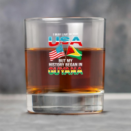 Discover Guyana Design for proud guyanese Rock Glasses