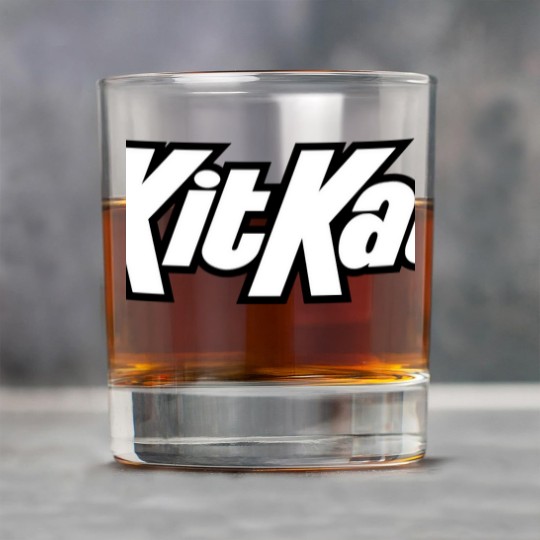 Discover Kit Kat Chocolate Candy Food Cool Worn Funny Rock Glasses