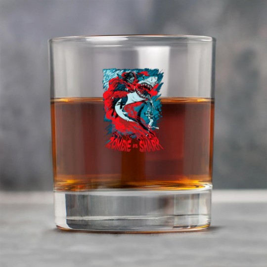 Discover Shark Vs Zombie Rock Glasses
