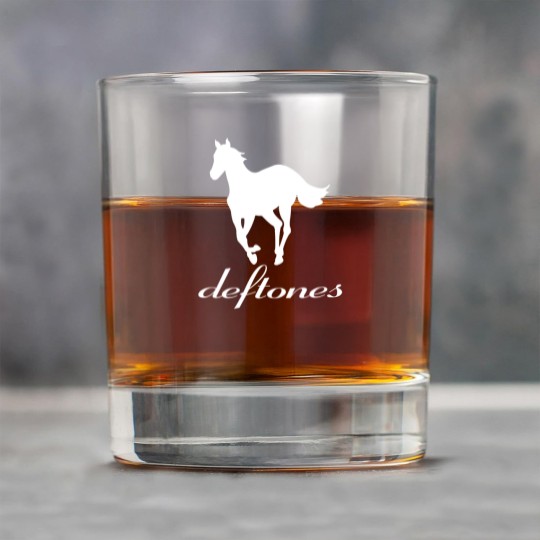 Discover Vintage Deftone White Pony Rock Glasses