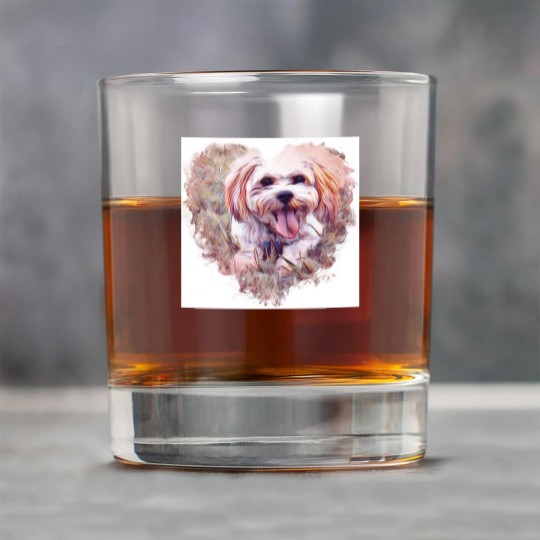 Discover Riley the Cavachon Rock Glasses