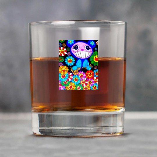 Discover Murakami paint art Canvas Print Rock Glasses