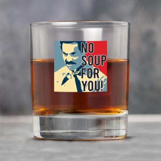 Discover No Soup For You Rock Glasses