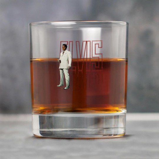 Discover Elvis Presley - White Suit Adult Rock Glasses
