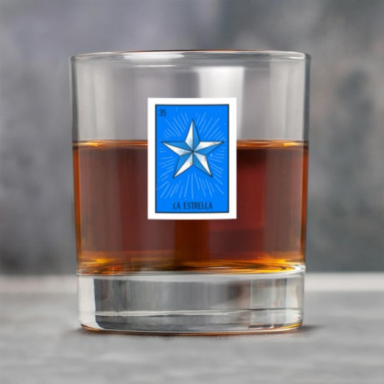 Discover Mexican Loteria 35 La Estrella The Star - Loteria - Rock Glasses