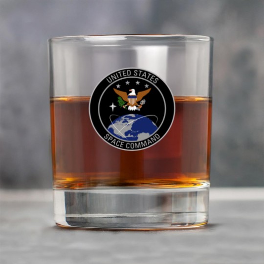 Discover United States Space Command Shield Rock Glasses