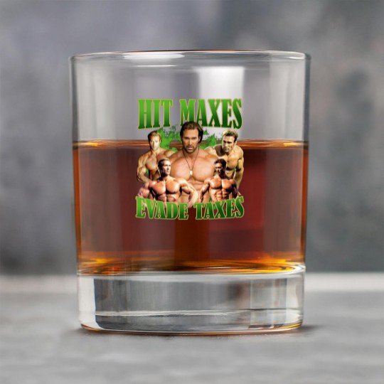Discover Hit Maxes Evade Taxes Mike Ohearn Funny Meme Gym Rock Glasses