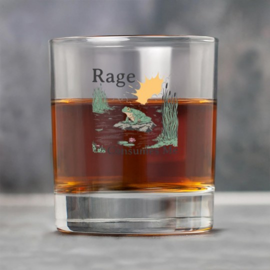 Discover Rage Consumes Me Rock Glasses, Frog Pond Rock Glasses, Meme Frog Rock Glasses, Vintage Style Unisex Rock Glasses