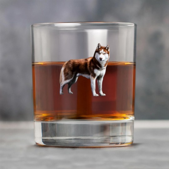 Discover Siberian Husky Red Husky Wolf Dog Rock Glasses