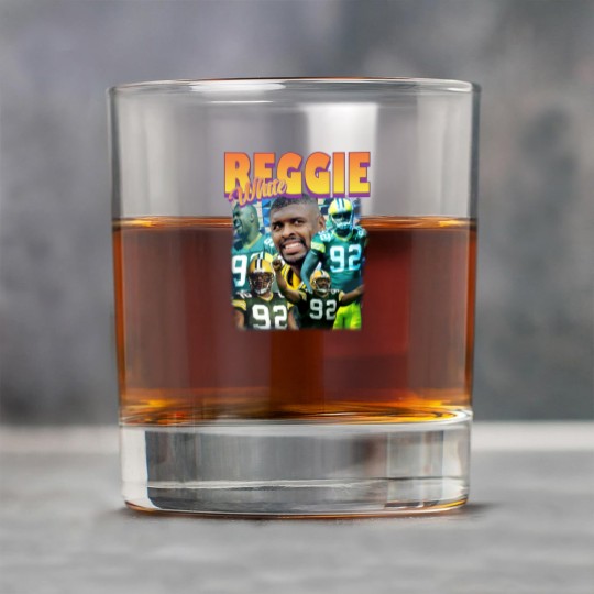 Discover Reggie White Vintage Unisex Rock Glasses, Vintage Reggie White Rock Glasses