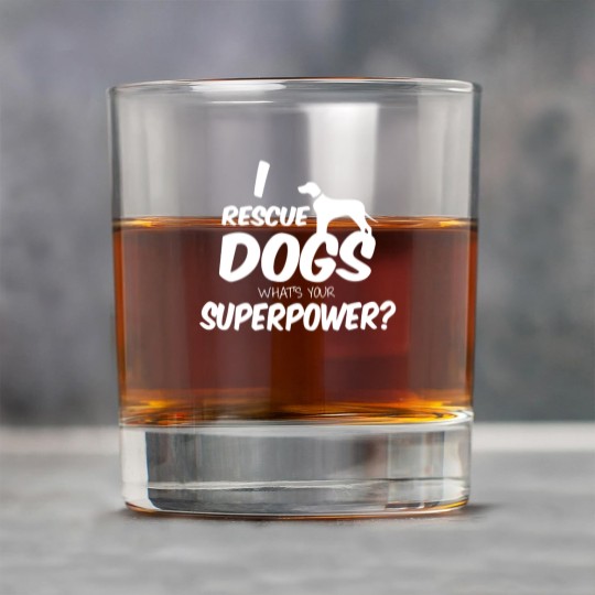 Discover I Rescue Dogs What’s Your Superpower Rock Glasses