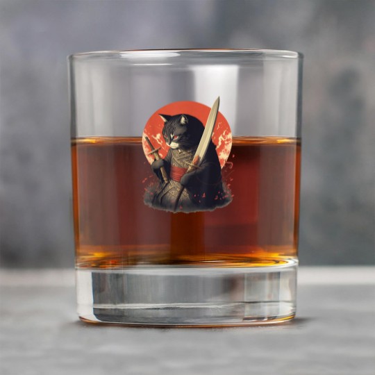 Discover Retro Japanese Samurai Ninja Cat Rock Glasses, Ninja Cat Rock Glasses