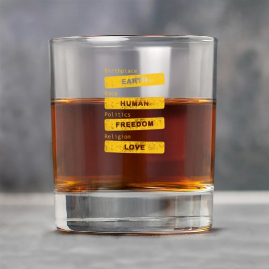 Discover Birthplace Earth Grunge - Human Freedom Love Rock Glasses