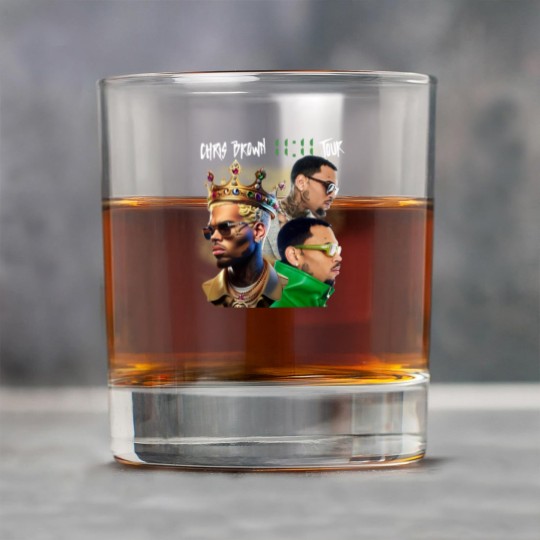 Discover Chris Brown Rock Glasses, Chris Brown 11:11 Tour 2024 Rock Glasses, Chris Brown Breezy Rock Glasses