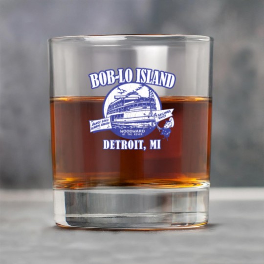 Discover Boblo Island, Detroit MI (vintage distressed look) - Detroit - Rock Glasses