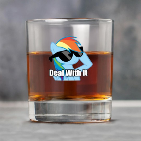 Discover Rainbow Dash Classic Rock Glasses