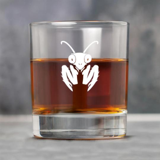 Discover Praying Mantis Front Rock Glasses