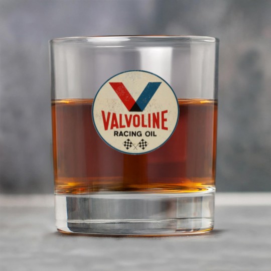 Discover Valvoline Racing Sign Rock Glasses