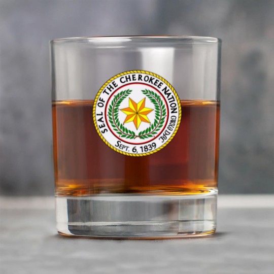 Discover Great seal of the cherokee nation Rock Glasses