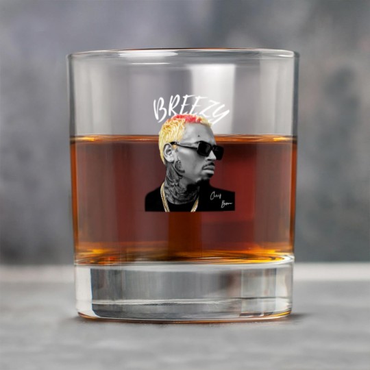 Discover Chris Brown Rock Glasses, Chris Brown 11:11 Tour 2024 Rock Glasses, Chris Brown Breezy Rock Glasses
